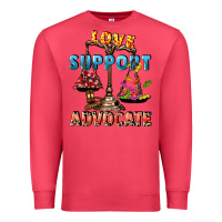 Cardinal Love support advocate Premium Sweatshirt - CowGirlArtShop