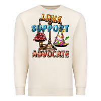 Sandshell Love support advocate Premium Sweatshirt - CowGirlArtShop