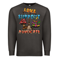 Smoke Love support advocate Premium Sweatshirt - CowGirlArtShop