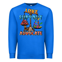 True Royal Love support advocate Premium Sweatshirt - CowGirlArtShop