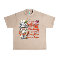 French Oak patience a dash of kindness Urban Heavy Tee - NancyCooperArtShop
