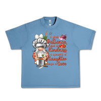 Pebble Blue patience a dash of kindness Urban Heavy Tee - NancyCooperArtShop