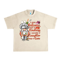 Sandshell patience a dash of kindness Urban Heavy Tee - NancyCooperArtShop