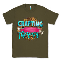 Army Green crafting is my therapy Classic Tee - NancyCooperArtShop