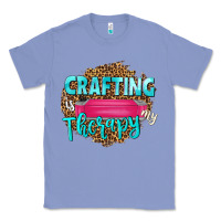 Colony Blue crafting is my therapy Classic Tee - NancyCooperArtShop