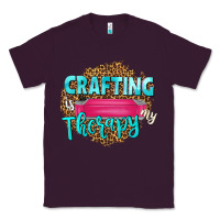 Plum crafting is my therapy Classic Tee - NancyCooperArtShop
