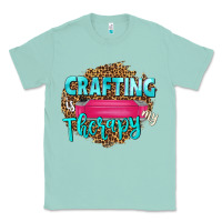 Seafoam crafting is my therapy Classic Tee - NancyCooperArtShop