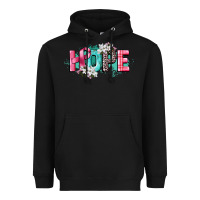 Black hope cancer awareness Heavyweight Hoodie - CowGirlArtShop
