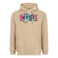 Mushroom hope cancer awareness Heavyweight Hoodie - CowGirlArtShop
