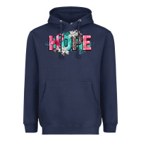 Navy hope cancer awareness Heavyweight Hoodie - CowGirlArtShop