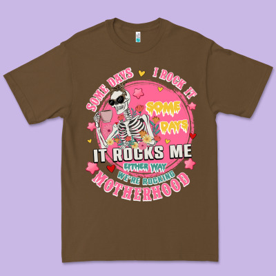 Funny Motherhood Premium Tee Designed By Jahusdesignshop