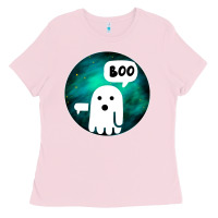 Bubblegum Pink Ghost Of Disapproval Ladies Tee - Bettercallsaul