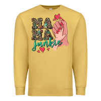 Antique Gold Mama Junkie Mother's Day Premium Sweatshirt - CowGirlArtShop