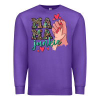 Mama Junkie Mother's Day Premium Sweatshirt | Teevron