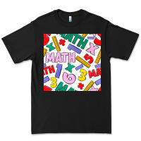 Black math seamless pattern Premium Tee - BundleAndBundleShop