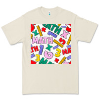 Bone math seamless pattern Premium Tee - BundleAndBundleShop