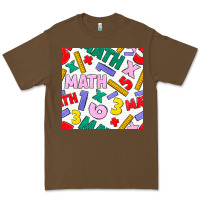 Cacao math seamless pattern Premium Tee - BundleAndBundleShop