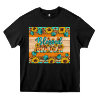 Black Blessed mama Heavy Core Tee - Artiststas