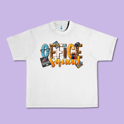 Office Squad Urban Heavy Tee Designed By Nancycooperartshop