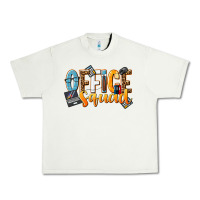 Pistachio office squad Urban Heavy Tee - NancyCooperArtShop