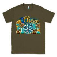 Army Green cheer mom Classic Tee - NancyCooperArtShop