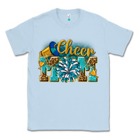 Dusty Blue cheer mom Classic Tee - NancyCooperArtShop