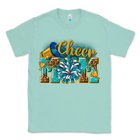 Seafoam cheer mom Classic Tee - NancyCooperArtShop
