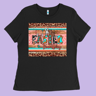 Easter True Story Ladies Tee Designed By Jahusdesignshop