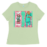 Matcha nurse  blonde woman Ladies Tee - RanaPortraitStore