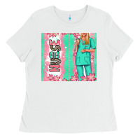 White nurse  blonde woman Ladies Tee - RanaPortraitStore