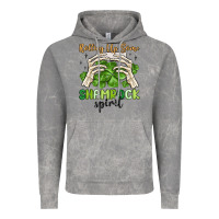 Cloud Rock rolling up some shamrock spirit Vintage Hoodie - MaliasSmallBusiness