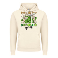 Vintage Artic rolling up some shamrock spirit Vintage Hoodie - MaliasSmallBusiness
