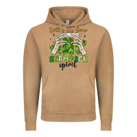 Vintage Camel rolling up some shamrock spirit Vintage Hoodie - MaliasSmallBusiness