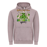 Vintage Zinc rolling up some shamrock spirit Vintage Hoodie - MaliasSmallBusiness