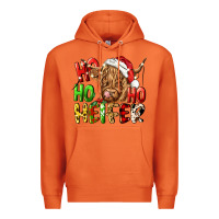 Carrot ho ho ho heifer Premium Hoodie - CowGirlArtShop