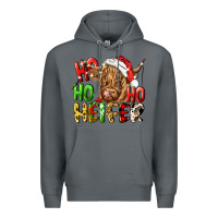 Rock ho ho ho heifer Premium Hoodie - CowGirlArtShop