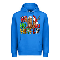 True Royal ho ho ho heifer Premium Hoodie - CowGirlArtShop