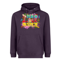 Plum teach love inspire Heavyweight Hoodie - CowGirlArtShop