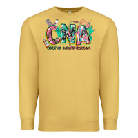 Antique Gold certified nursing assistant Premium Sweatshirt - CowGirlArtShop