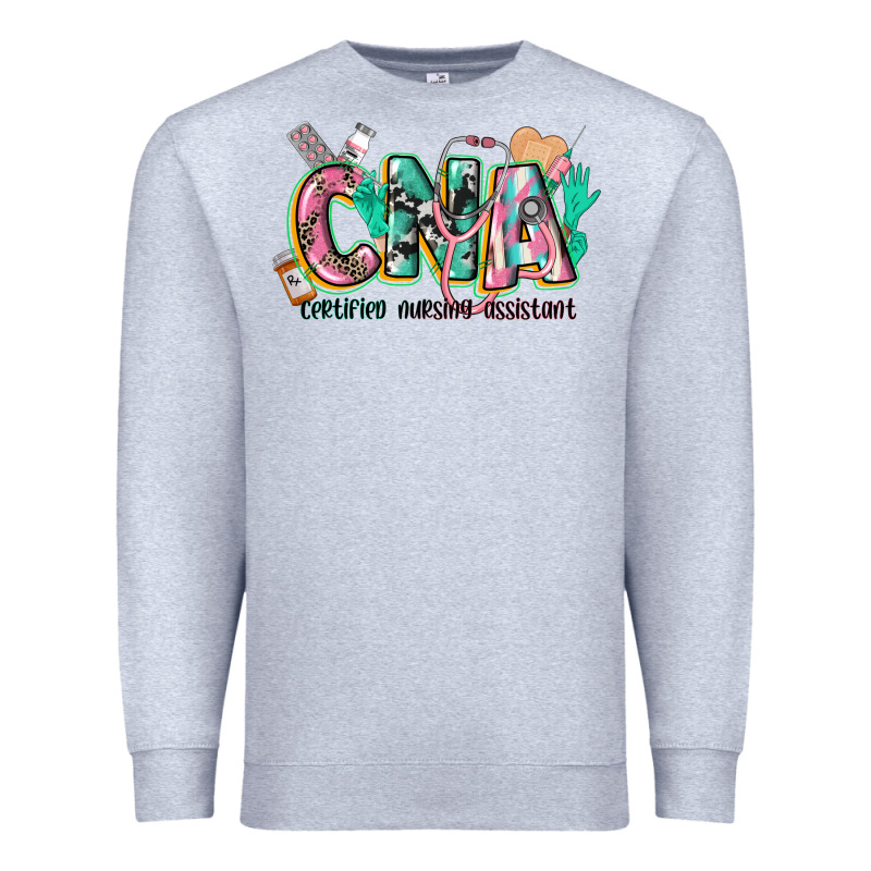 Certified Nursing Assistant Premium Sweatshirt by CowGirlArtShop | Teevron