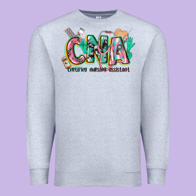 Certified Nursing Assistant Premium Sweatshirt Designed By Cowgirlartshop
