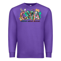 Purple certified nursing assistant Premium Sweatshirt - CowGirlArtShop