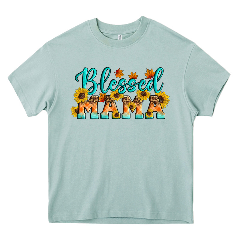 Blessed Mama Heavy Core Tee by Artiststas | Teevron