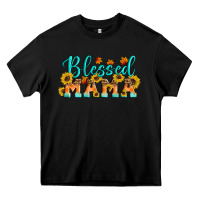 Black Blessed Mama Heavy Core Tee - Artiststas