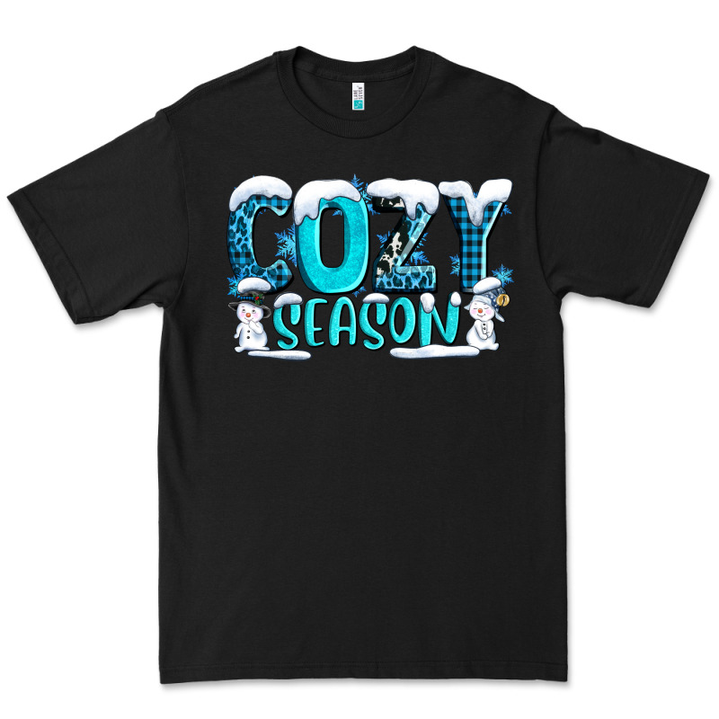 Cozy Season With Snowman Ado Premium Tee by AdoDesignShop | Teevron