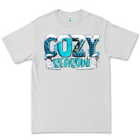 Dove Grey cozy season with snowman ado Premium Tee - AdoDesignShop