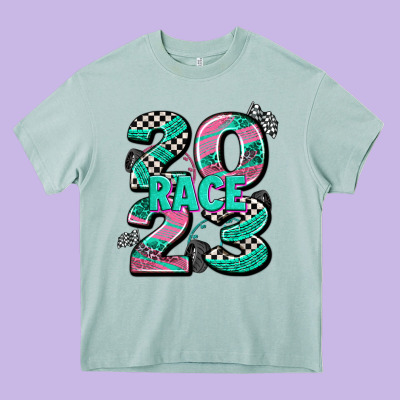 Race  2023 Heavy Core Tee Designed By Adodesignshop