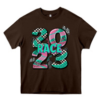 Chocolate Brown race  2023 Heavy Core Tee - AdoDesignShop