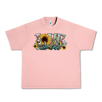 Salmon love like jesus sunflowers Urban Heavy Tee - NancyCooperArtShop