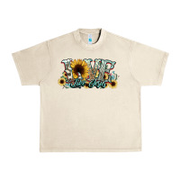 Sandshell love like jesus sunflowers Urban Heavy Tee - NancyCooperArtShop